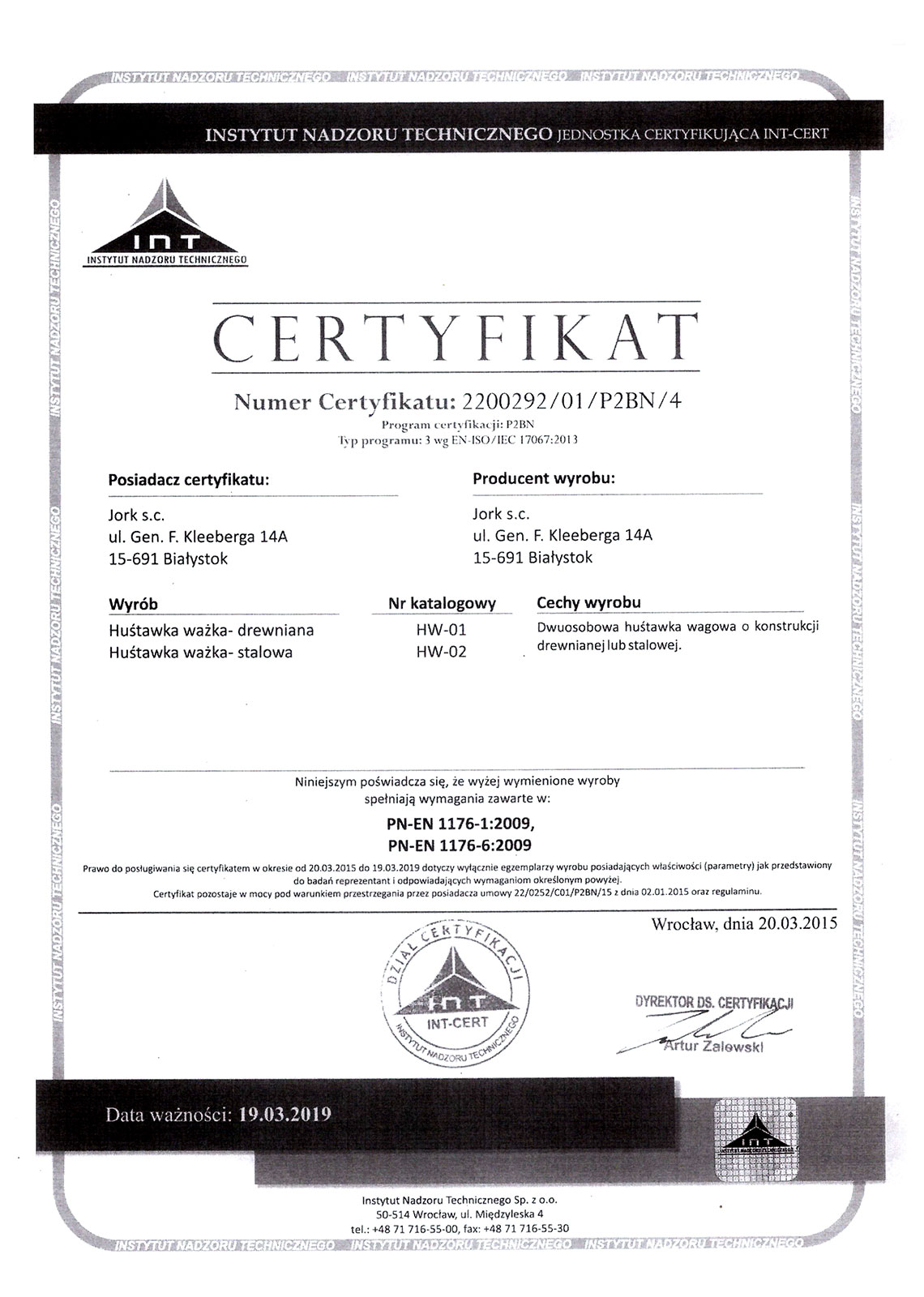 certyfikat-hustawka-waka